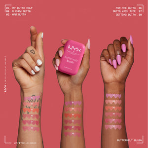 NYX Professional Makeup - Buttermelt Blush, Powder Blush, Up To 12 H Wear, Fade & Transfer Resistant (Copy) | MazenOnline