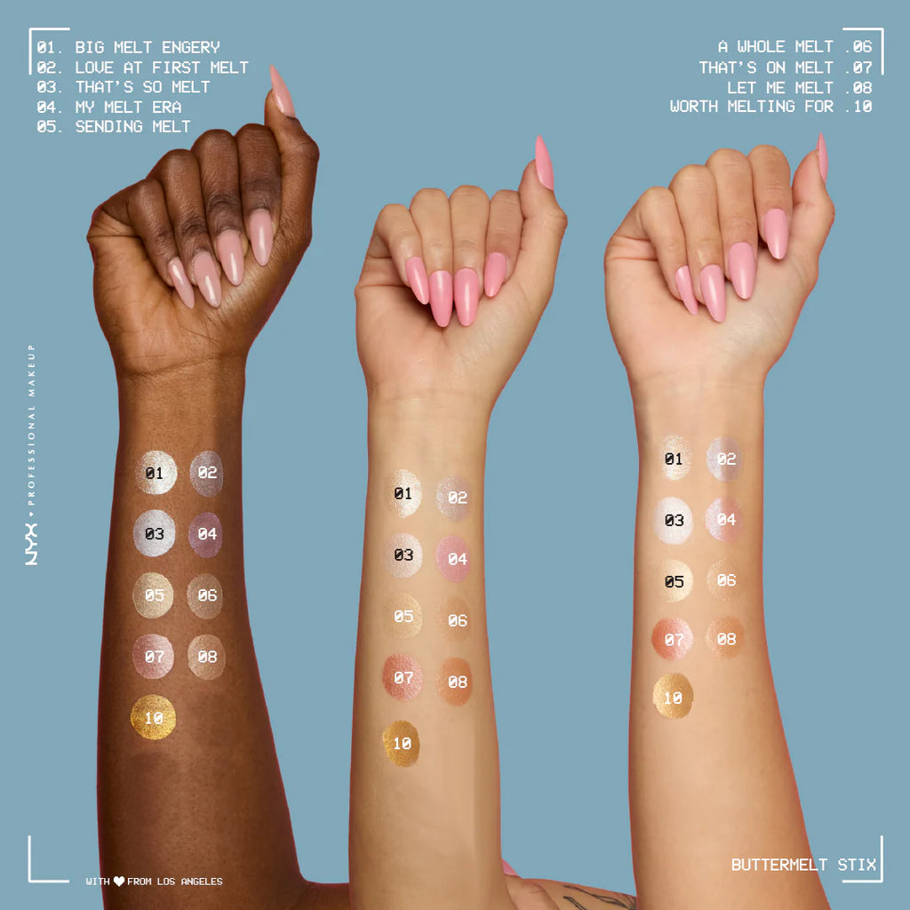 Buttermelt Glow Boosting Highlighter Stix