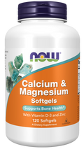Now - Calcium & Magnesium Softgels | MazenOnline