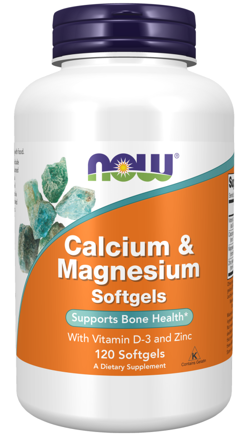 Now - Calcium & Magnesium Softgels | MazenOnline