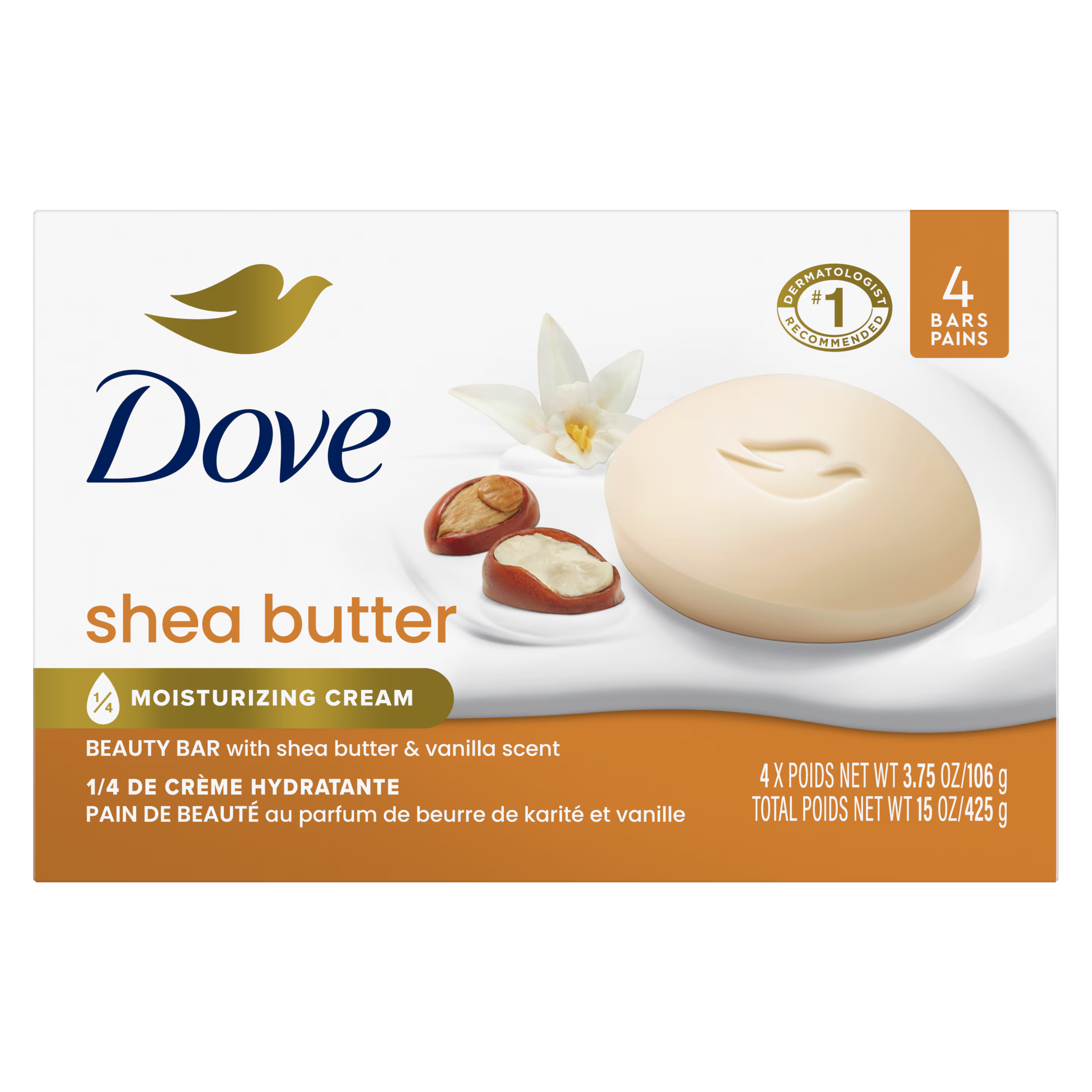 DOVE - Shea Butter Beauty Bar | MazenOnline Main image