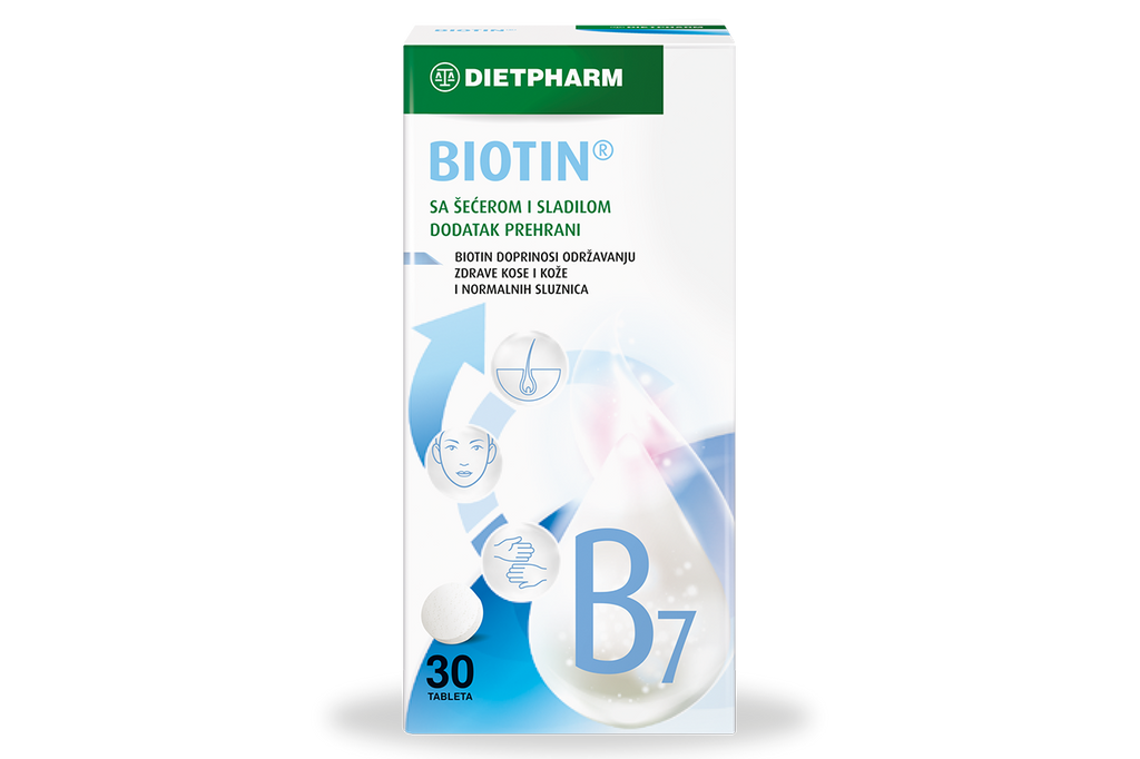 Dietpharm Biotin 30 Tablets - MazenOnline