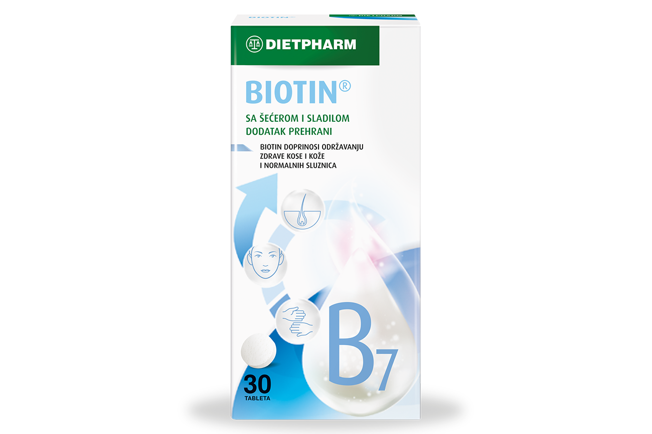Dietpharm Biotin 30 Tablets - MazenOnline