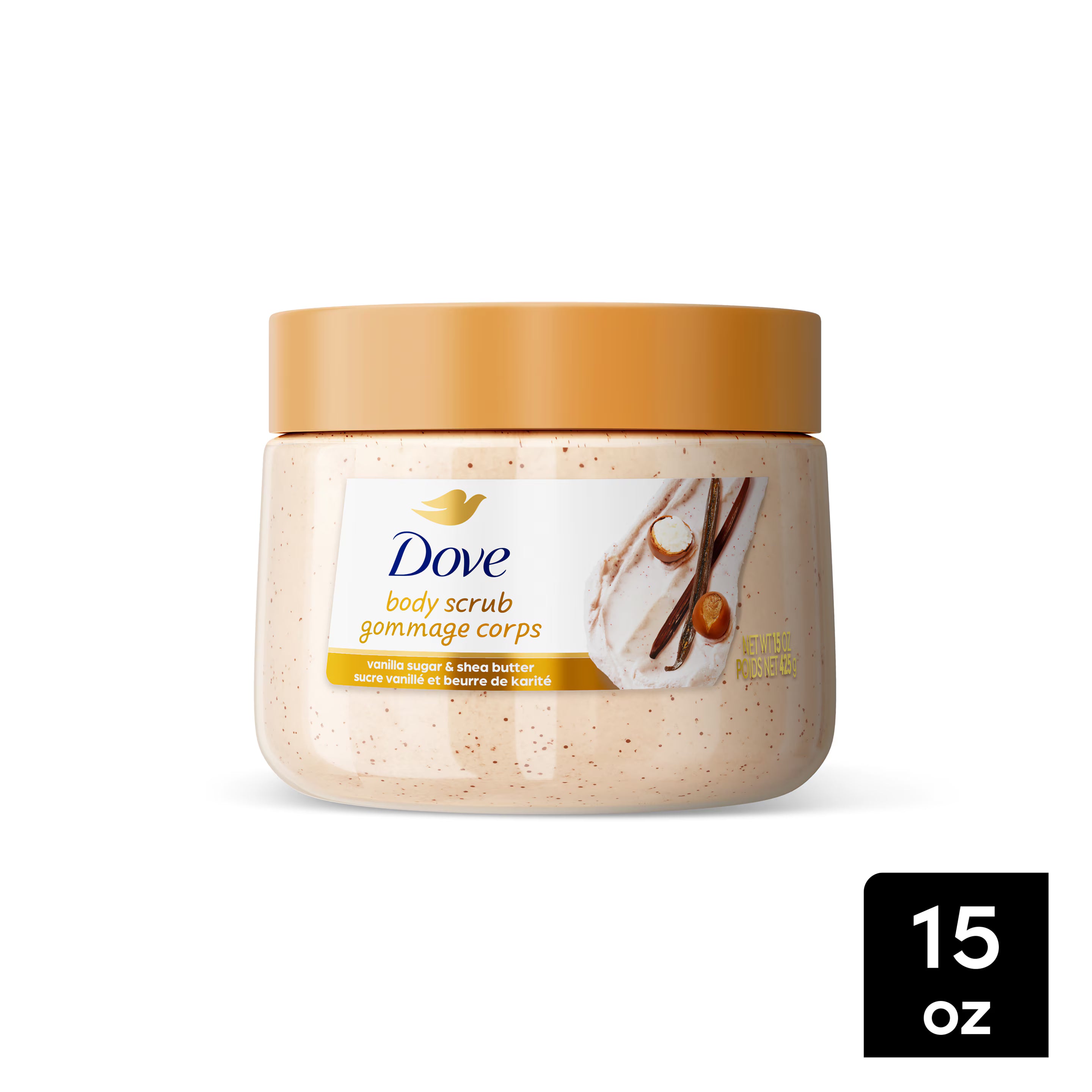 DOVE - Vanilla Sugar & Shea Butter Body Scrub | MazenOnline Main image