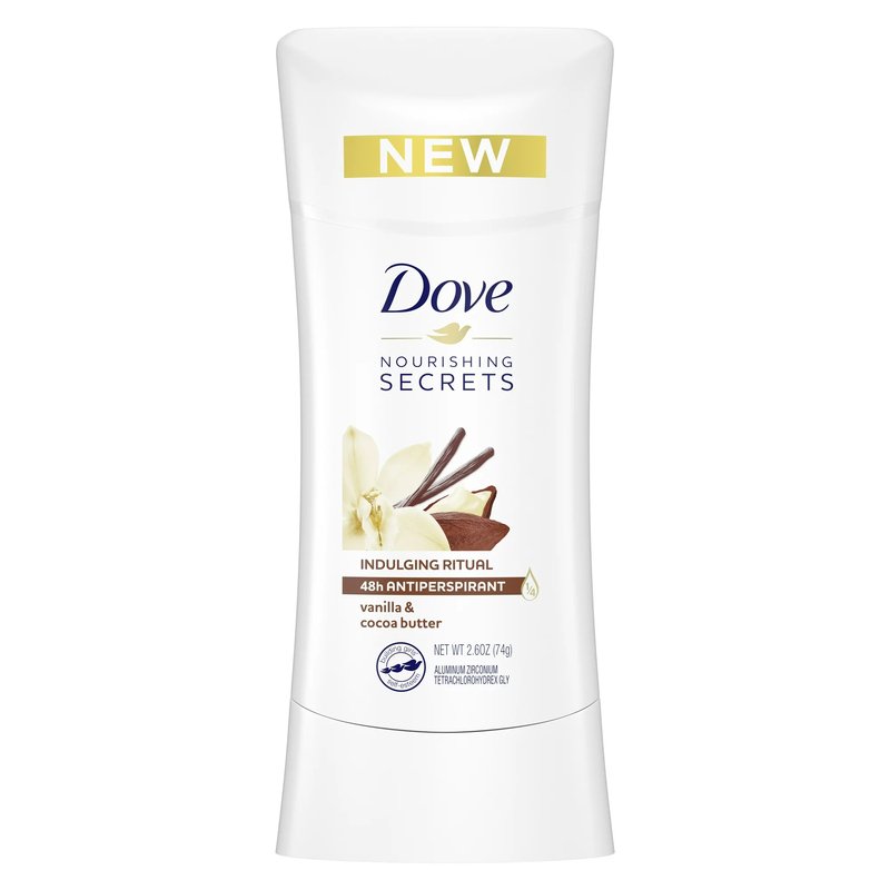 DOVE - Nourishing Secrets Indulging Ritual Vanilla Cocoa Butter Antiperspirant 2.6 Oz | MazenOnline