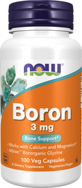 Now - Boron 3 mg Veg Capsules | MazenOnline