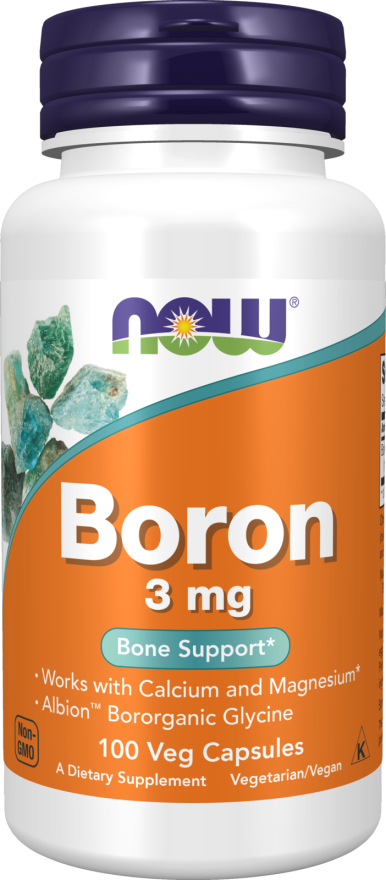 Now - Boron 3 mg Veg Capsules | MazenOnline