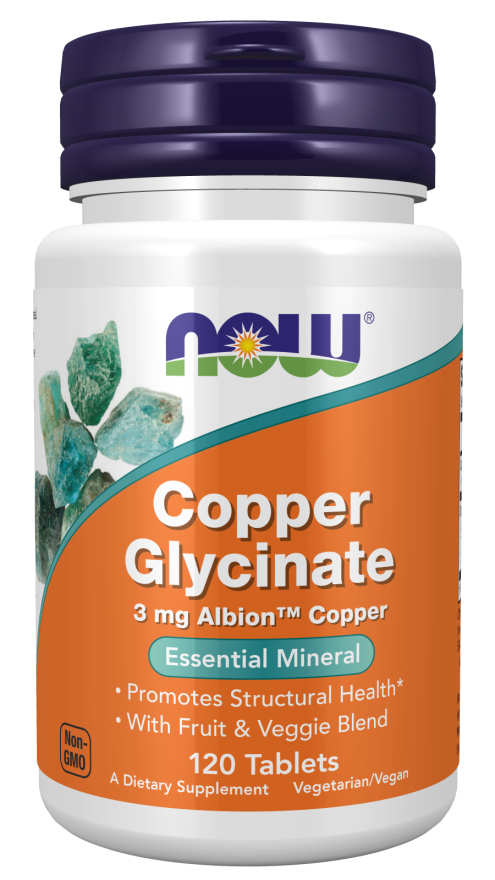 Now - Copper Glycinate Tablets | MazenOnline
