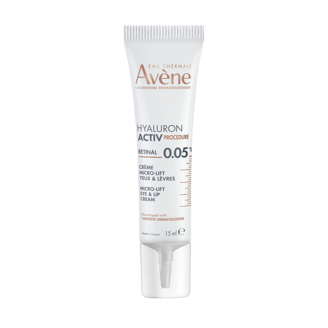 Avène - Hyaluron Activ Micro-Lift Eye & Lip Cream l 0.05% Retinal 3x more active than retinol | MazenOnline