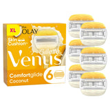 Venus Comfortglide Coconut Refill Blades x6 - MazenOnline