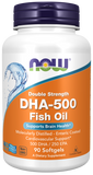 DHA-500 Fish Oil, Double Strength Softgels