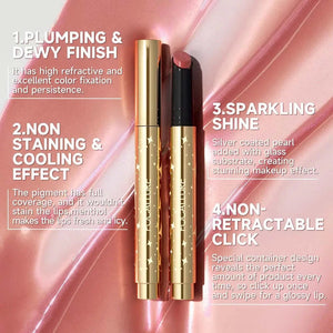 FOCALLURE - Sparkling Gem Lip Gloss Stick | MazenOnline