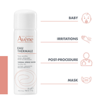 Avène - Buy Avène Sunscreen spray SPF50+ 200ml Get Avène Thermal Spring Water Spray 50ml | Light Weight & Invisible High Protection & Hydration | MazenOnline