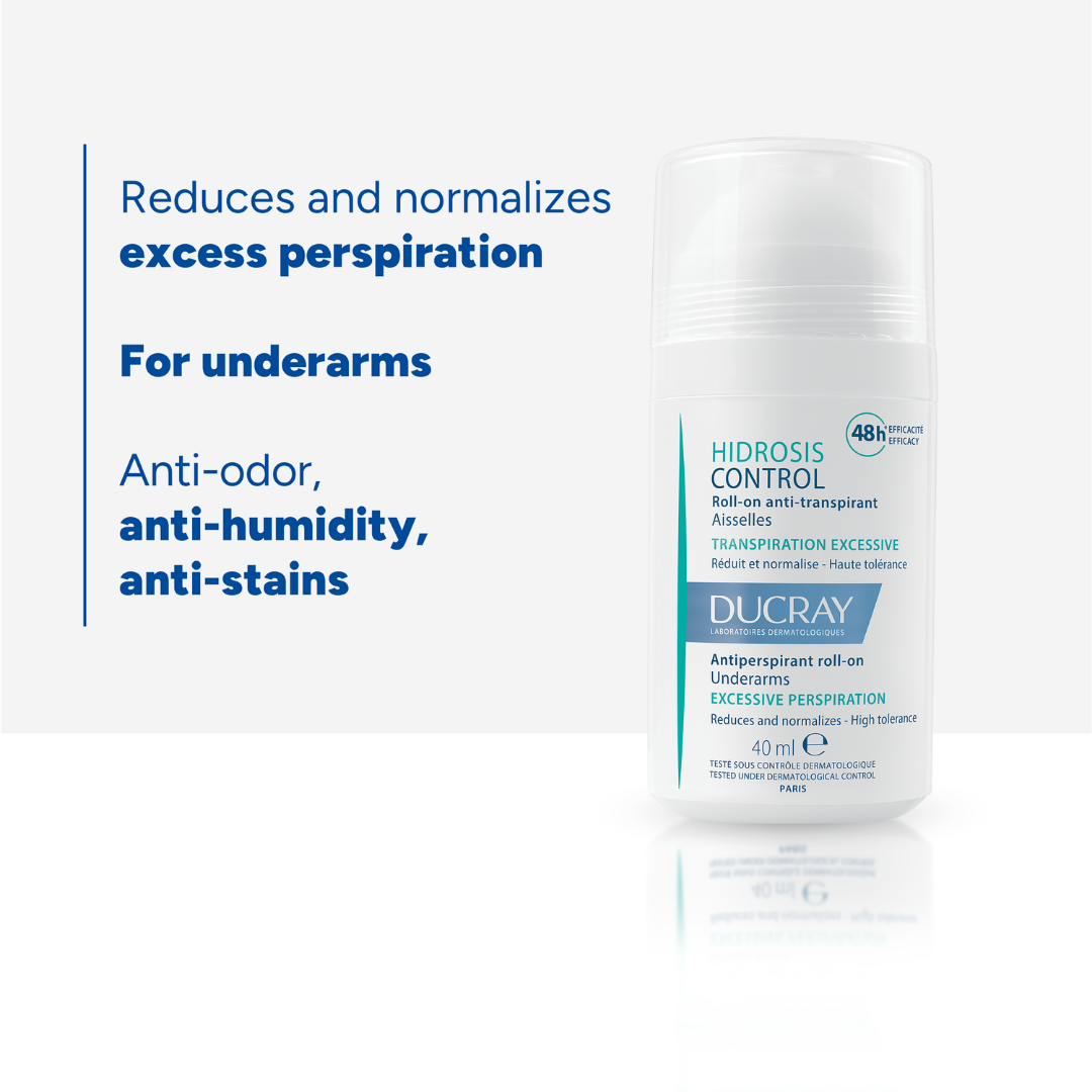 Ducray - Buy One Get One Hidrosis Control Antiperspirant Roll-on | MazenOnline