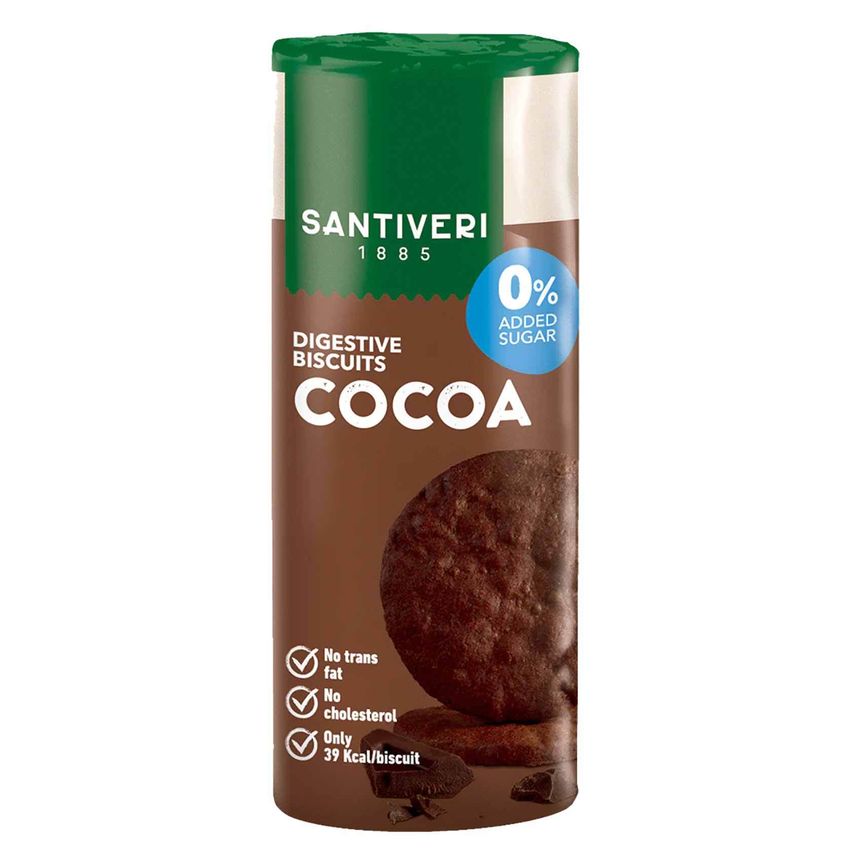 Digestive Biscuits 0% Added Sugar Cocoa 200G - MazenOnline