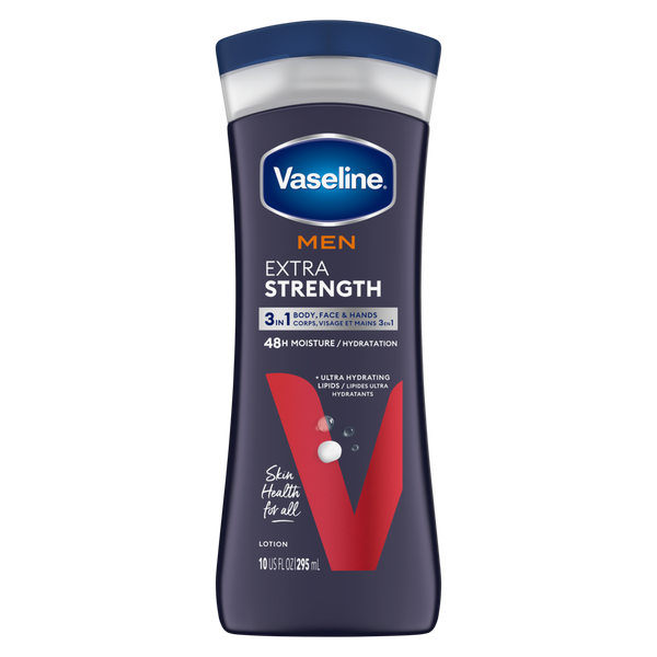 Vaseline - Men Healing Moisture, Non-Greasy Body & Face Lotion, Extra Strength | MazenOnline