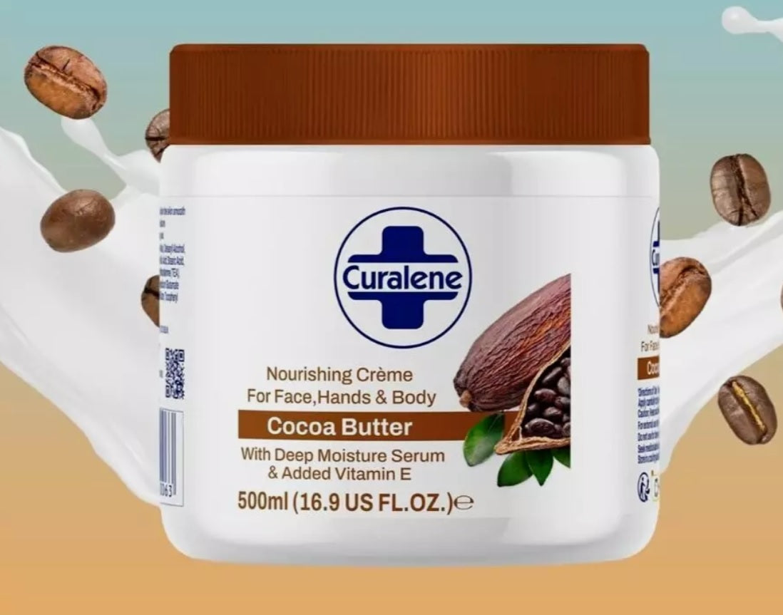 Curalene - Body Cream Cocoa Butter Plus Vit E | MazenOnline
