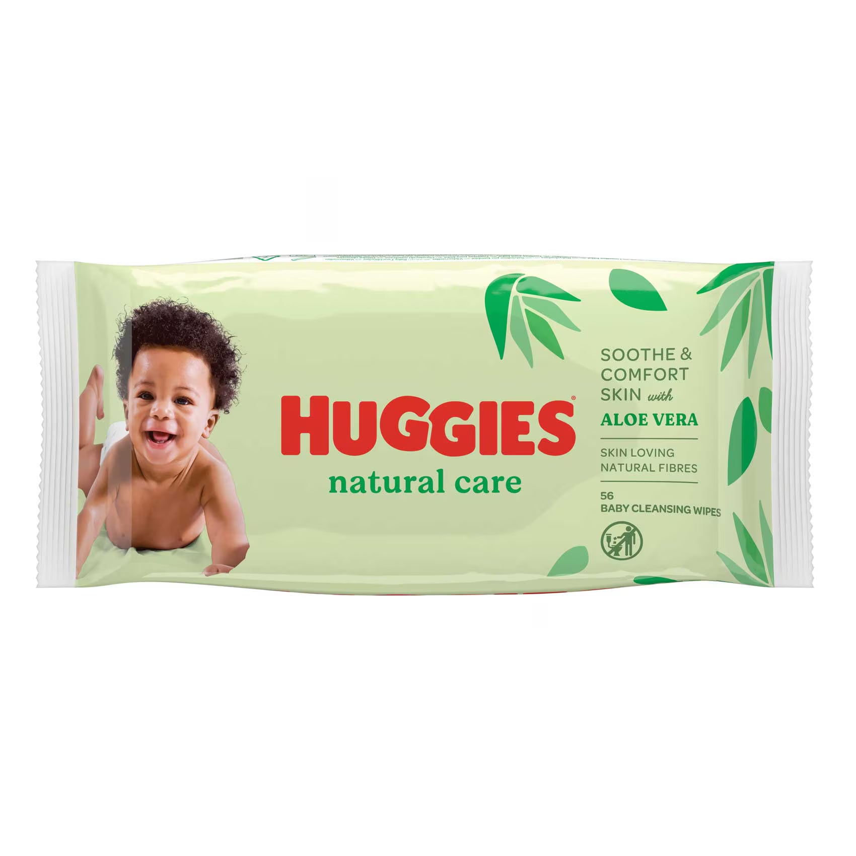 Huggies - Natural Care Aloe Vera Baby Wipes | MazenOnline
