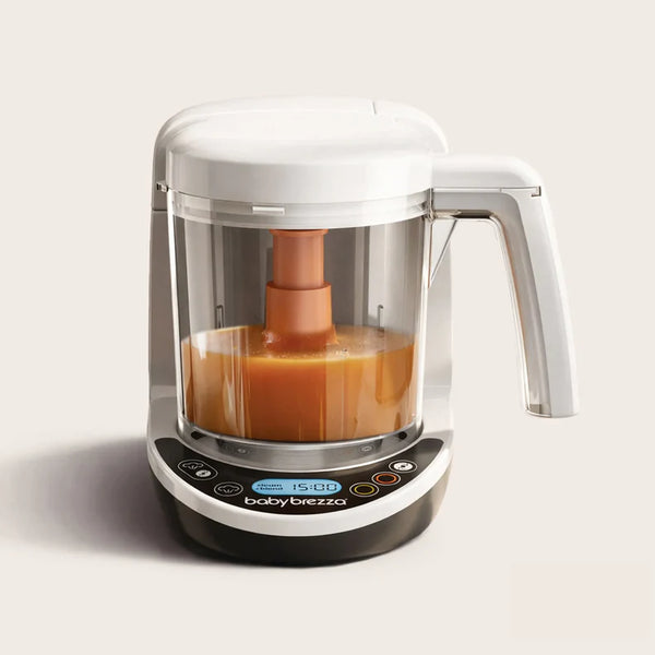 Baby Brezza - One Step™ Baby Food Maker Deluxe: Steamer & Blender for Homemade Baby Food | MazenOnline