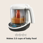 Baby Brezza - One Step™ Baby Food Maker Deluxe: Steamer & Blender for Homemade Baby Food | MazenOnline