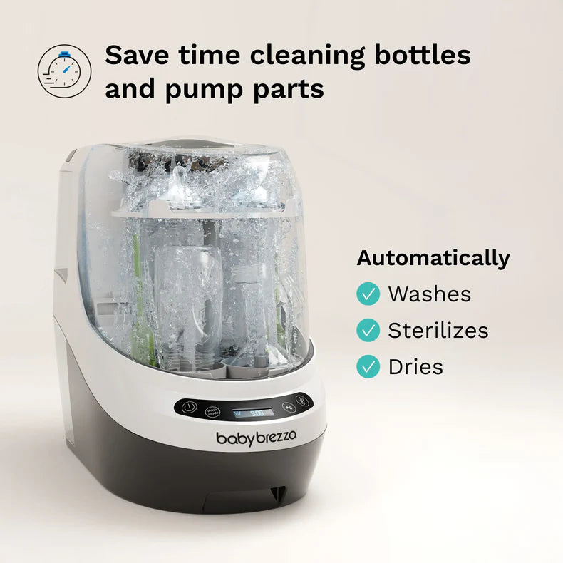 Baby Brezza - Bottle Washer Pro - All In One Baby Bottle Washer, Sterilizer, Dryer | MazenOnline