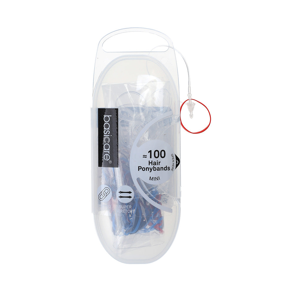 Hair Ponybands Mini 100pcs 3740 - MazenOnline Main image