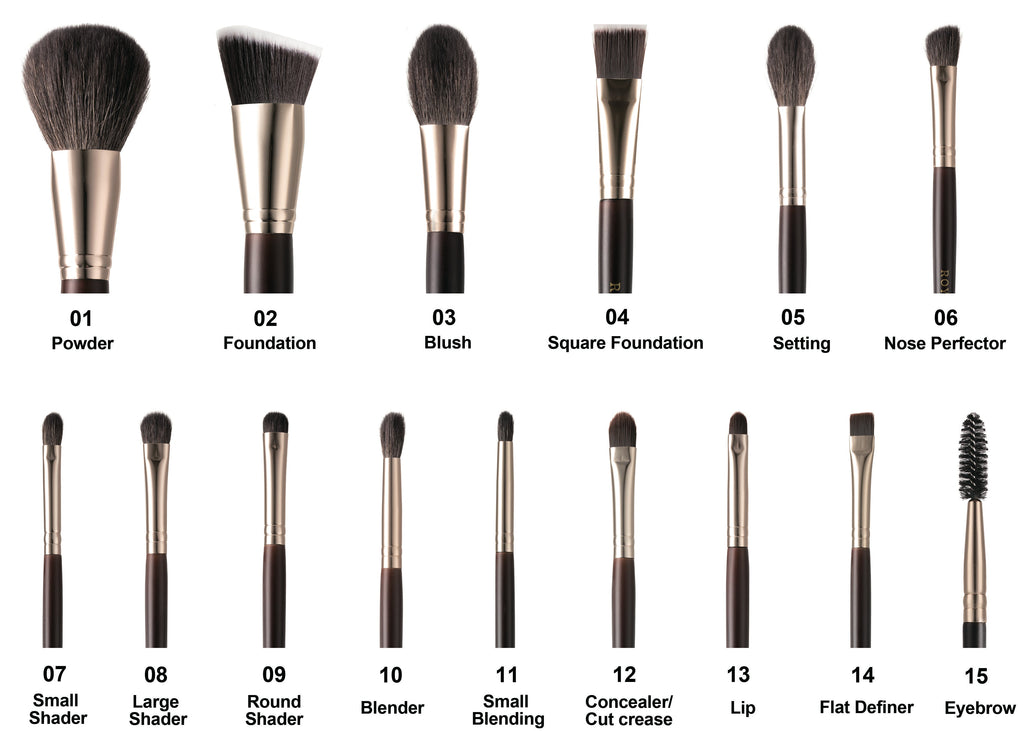 Royal Cosmetics - The Artist Essentials-15 pc brush set | MazenOnline