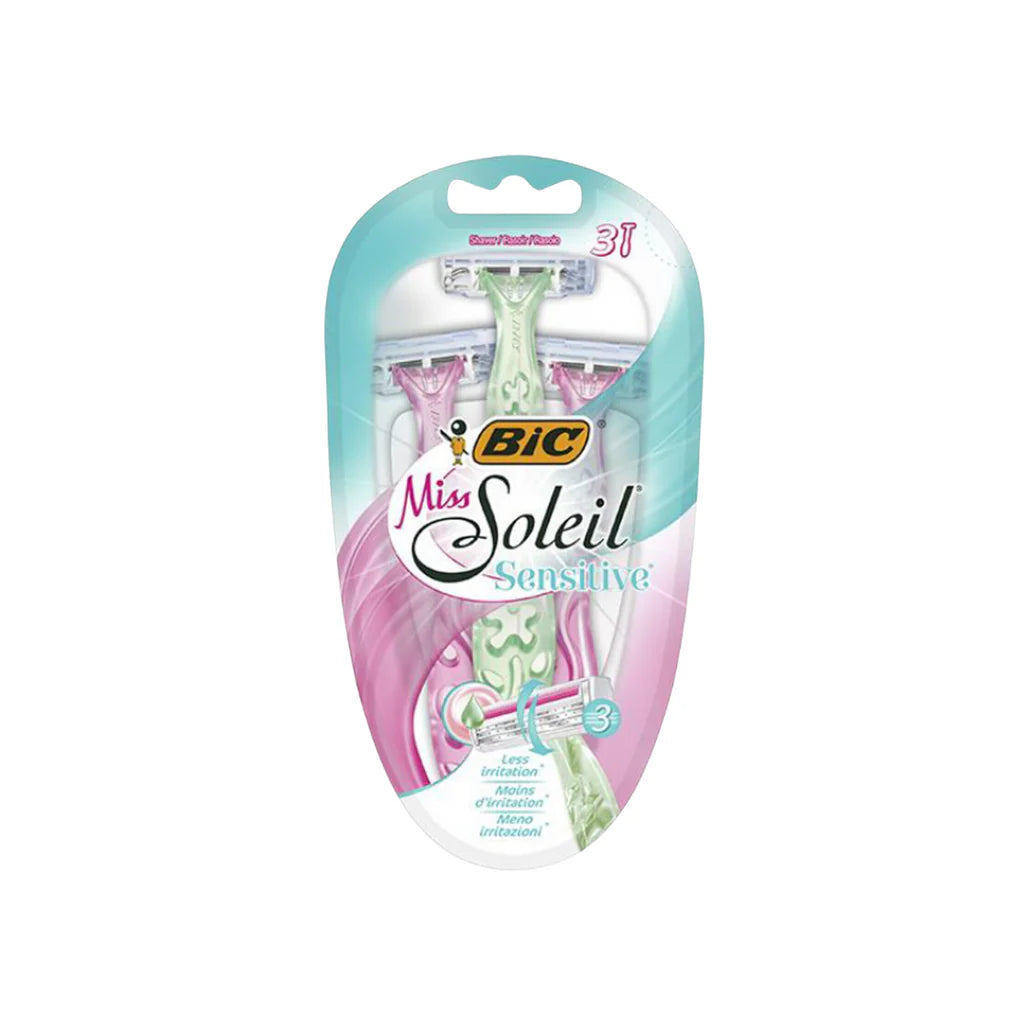 BIC - Soleil Click 3 Sensitive Blist 4 Blades | MazenOnline