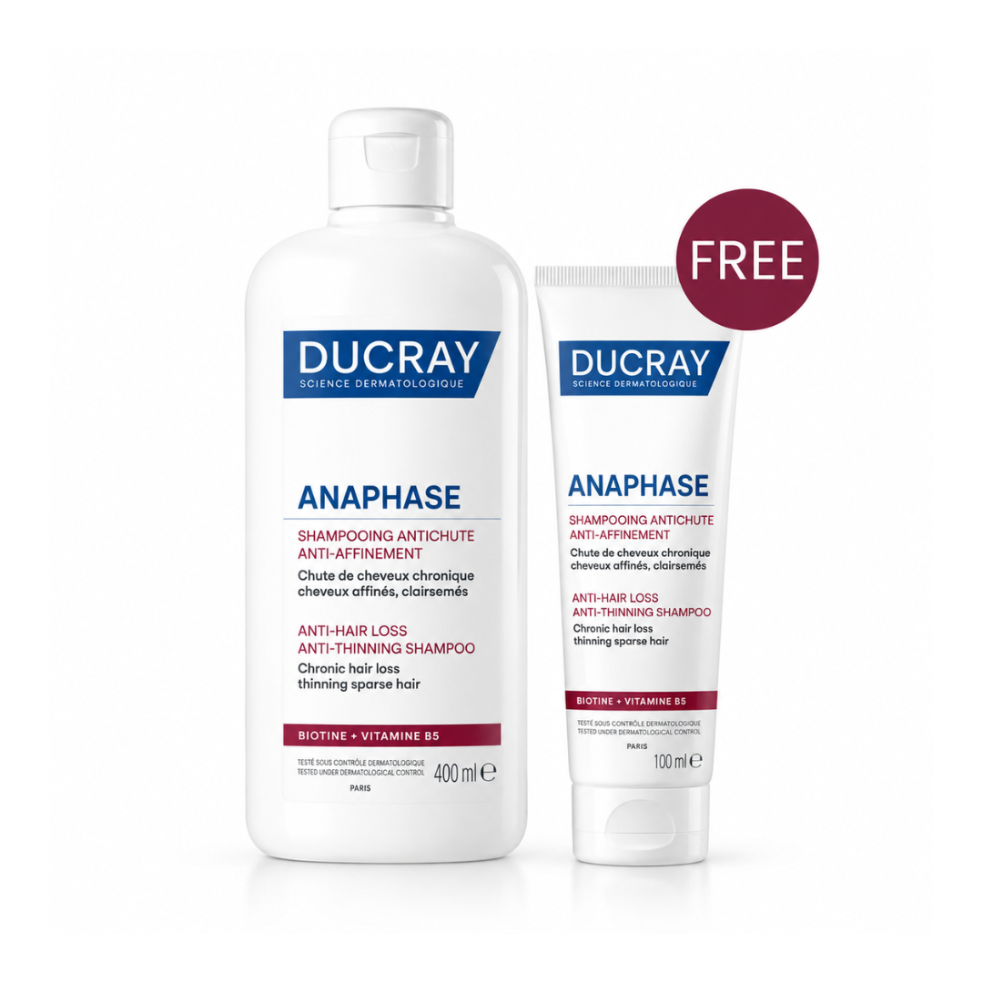 Ducray Anaphase+ anti-hair loss complementary shampoo with gift hair care set