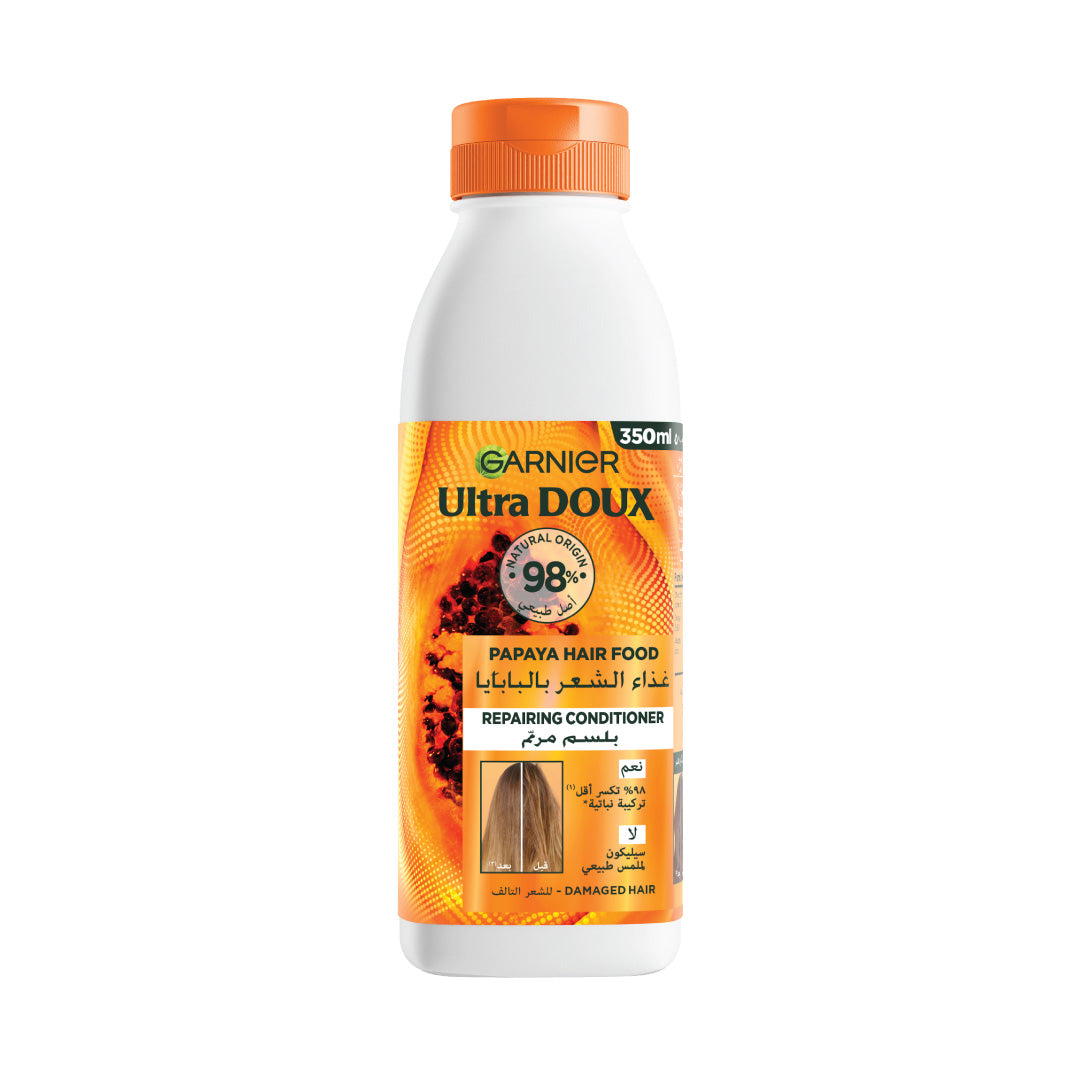 Garnier - Garnier Ultra Doux Papaya Vegan Hair Food Conditioner, for damaged hair | MazenOnline