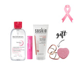Sensibio H2O Micellar water + Hydrawear Moisturising care light texture + Lip Care Shimmery Strawberry  + Gift