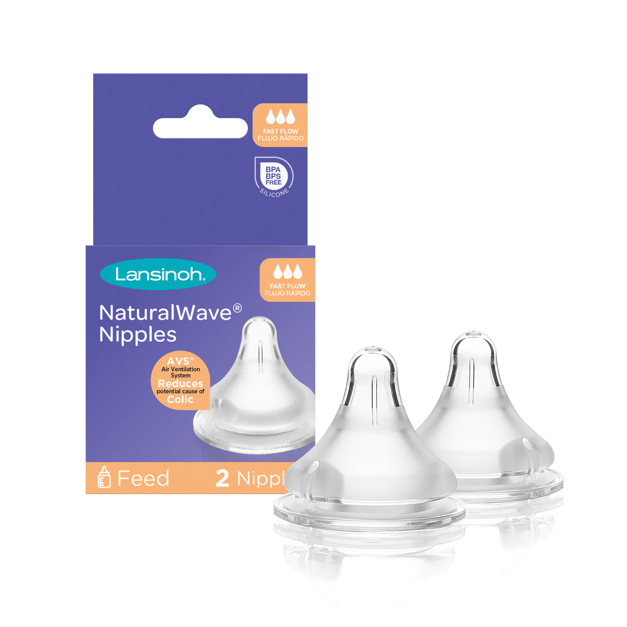 Lansinoh - NaturalWave® Nipples | MazenOnline Main image