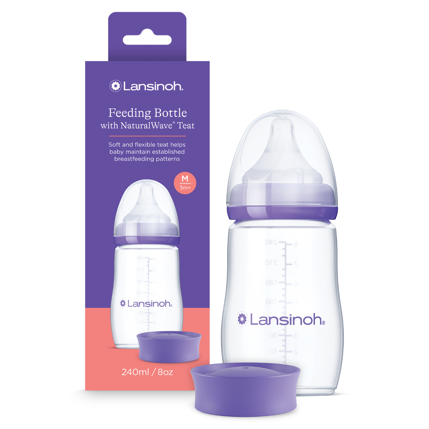 Lansinoh - Breastfeeding Bottles with NaturalWave® Nipple | MazenOnline