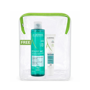 Aderma - Buy one A-Derma Biology AC Perfect Anti-blemish fluid and get a FREE 200ml Biology AC Purfifying foaming gel | MazenOnline