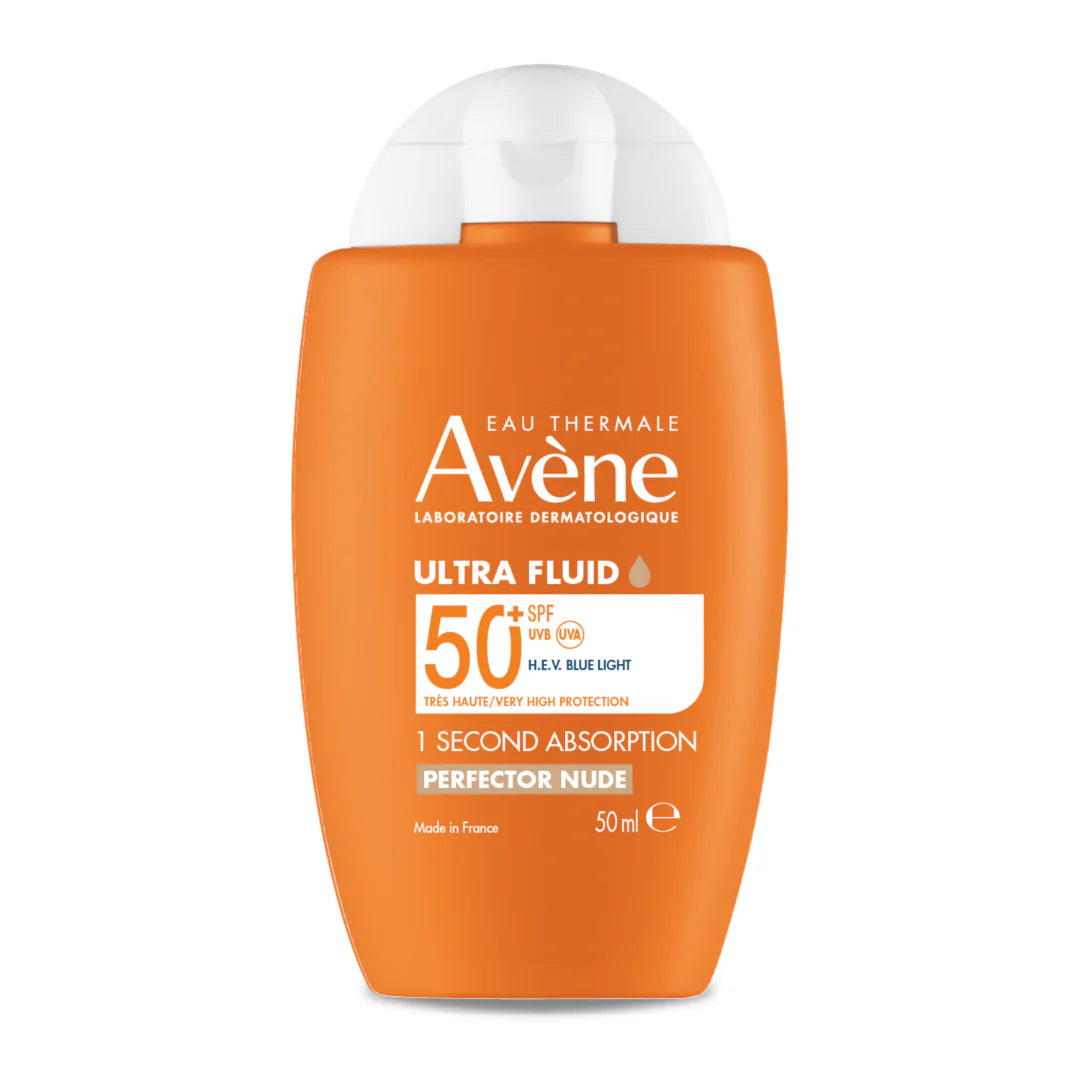 Avène - Avène Ultra Fluid Tinted Perfector SPF 50+ Sunscreen 50ml | Ultra Light Tinted Sunscreen for Sensitive Skin | MazenOnline
