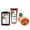 Klorane Fortifying Quinine Shampoo 200ml + Klorane Quinine Conditioner + Gift