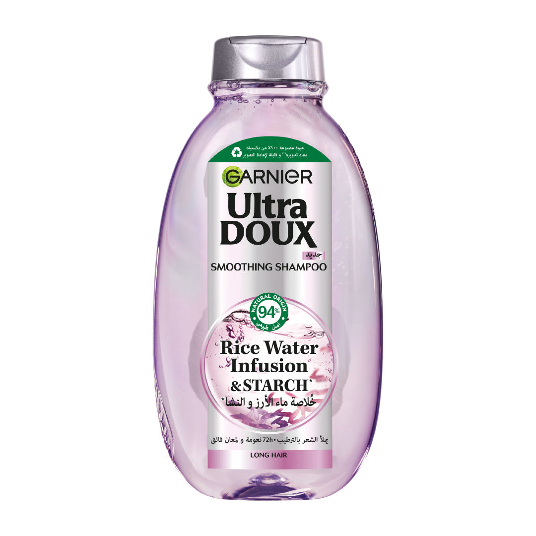 Garnier - Ultra Doux Rice Water Infusion & Starch Shampoo | MazenOnline