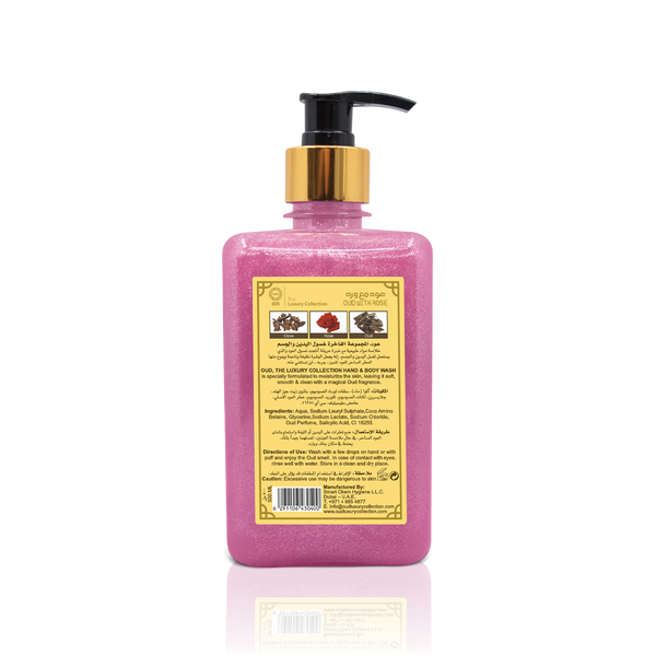 Rose Oud Hand & Body Wash 500ml