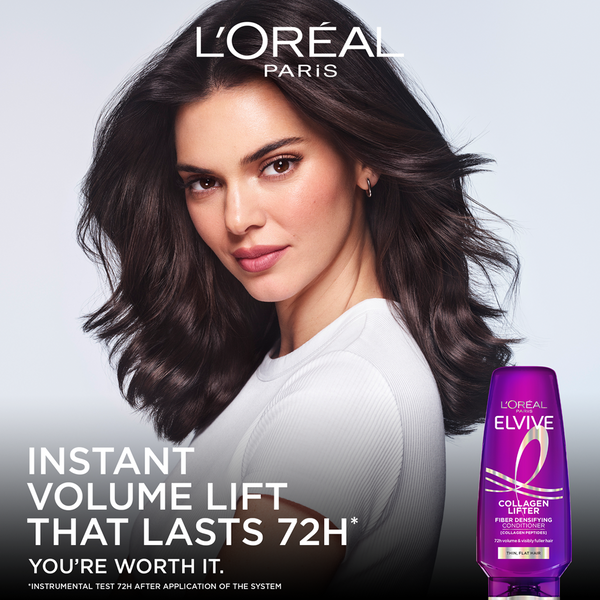 Elvive Collagen Lifter Hair Fibers Thickening Conditioner for Fine Involutionary Hair