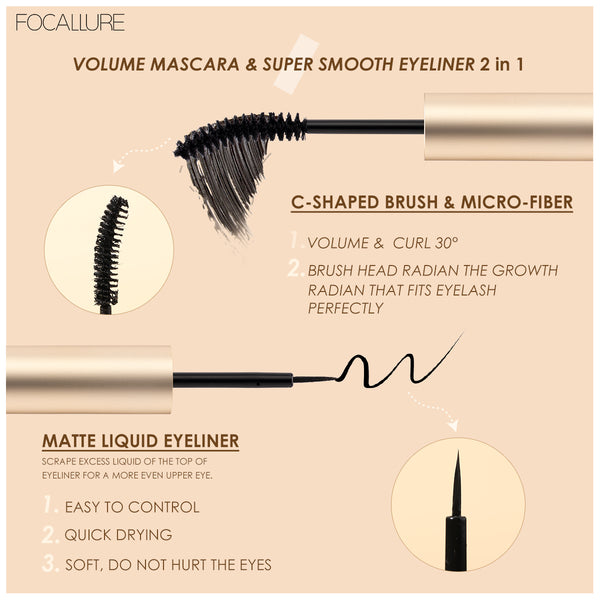 STAYMAX Mascara & Eyeliner-FA 160-1
