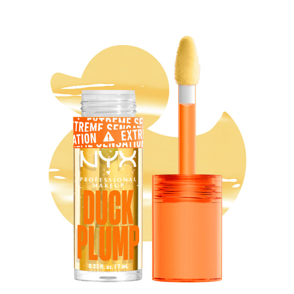 NYX Professional Makeup - Duck Plump Lip Plumping Lacquer, High Pigment, High Shine, High Sparkle Lip Gloss | MazenOnline