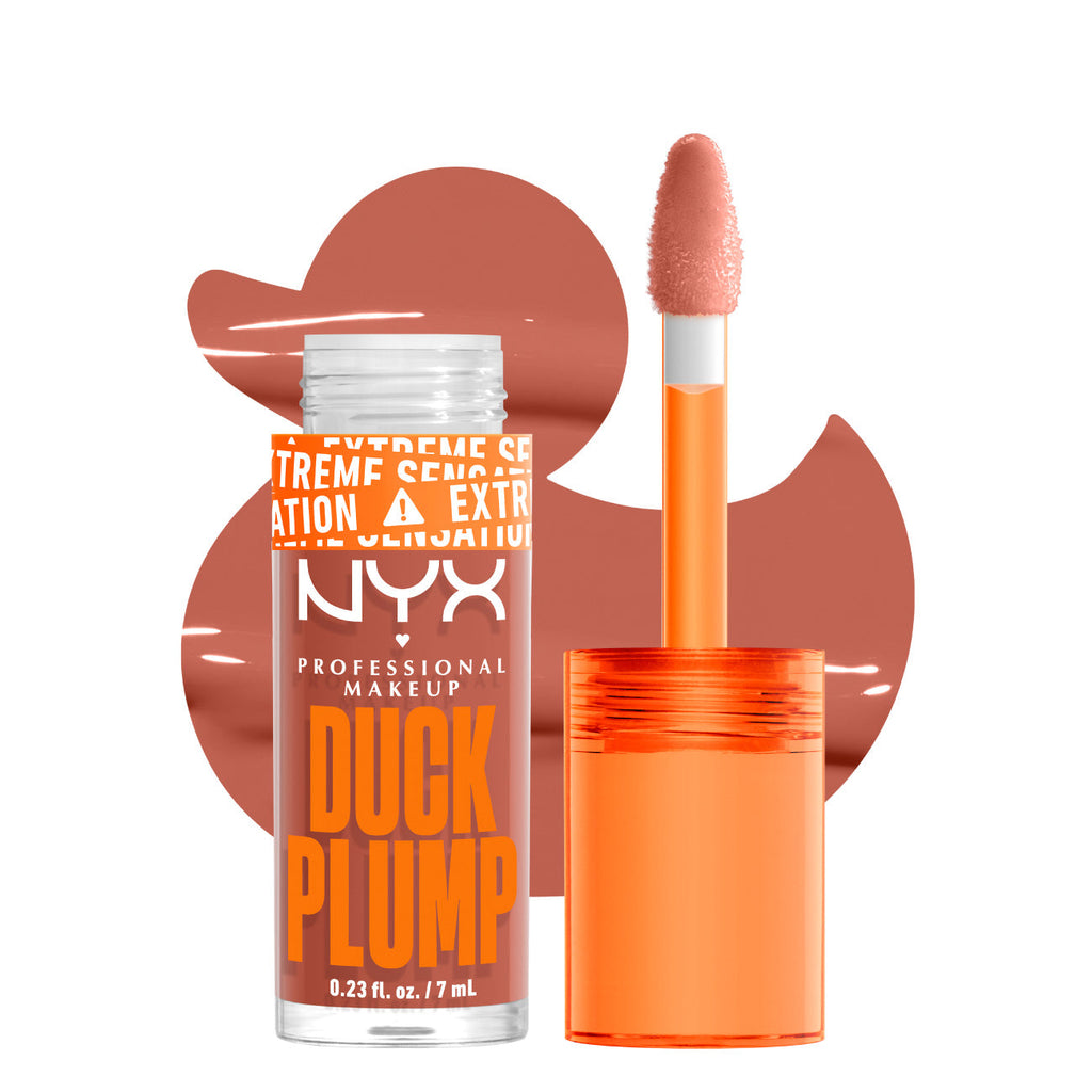 NYX Professional Makeup - Duck Plump Lip Plumping Lacquer, High Pigment, High Shine, High Sparkle Lip Gloss | MazenOnline