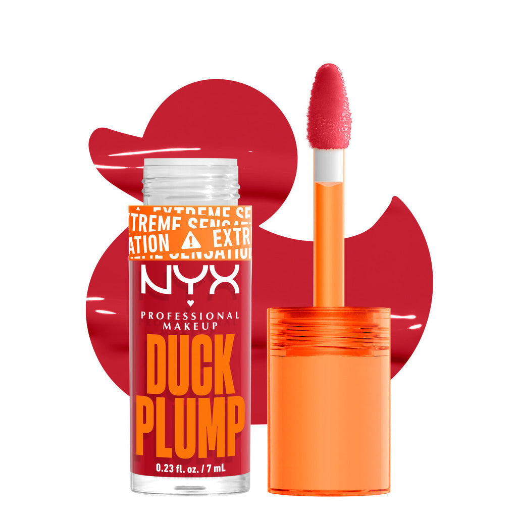 NYX Professional Makeup - Duck Plump Lip Plumping Lacquer, High Pigment, High Shine, High Sparkle Lip Gloss | MazenOnline