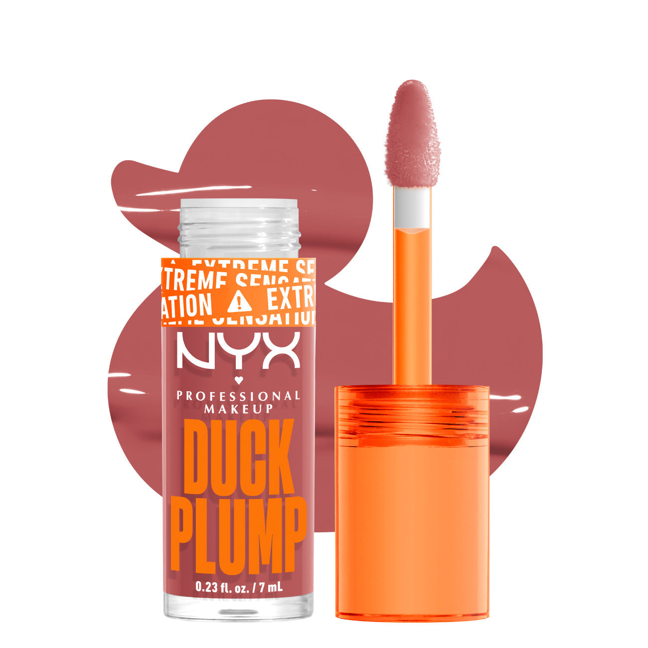 NYX Professional Makeup - Duck Plump Lip Plumping Lacquer, High Pigment, High Shine, High Sparkle Lip Gloss | MazenOnline