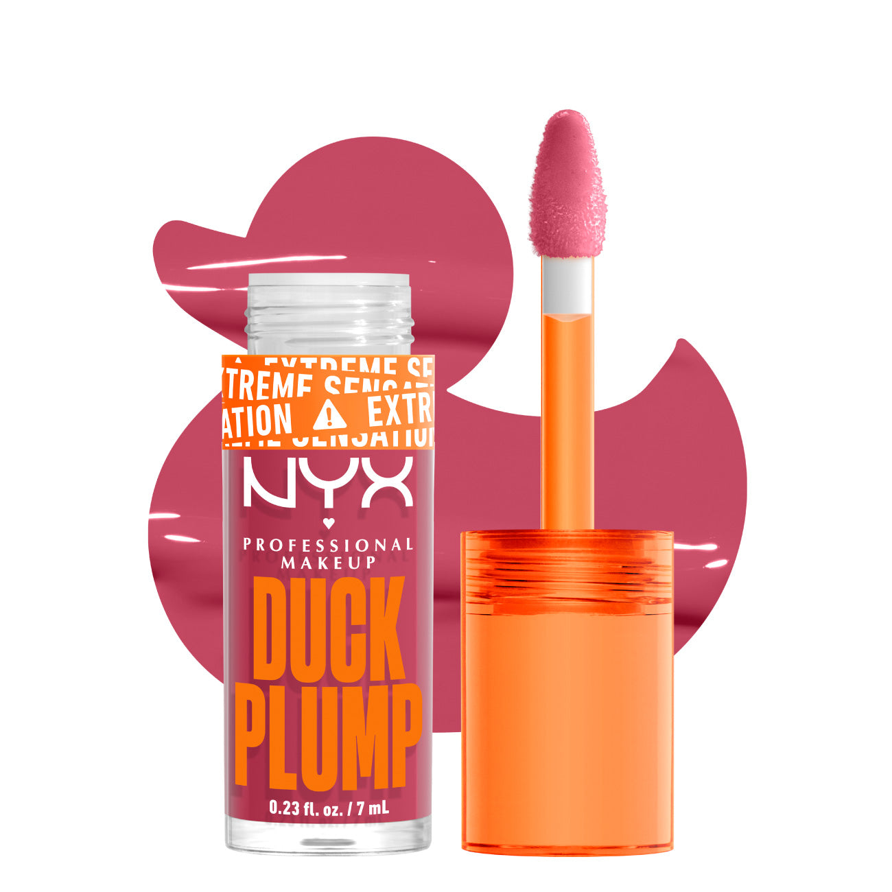 NYX Professional Makeup - Duck Plump Lip Plumping Lacquer, High Pigment, High Shine, High Sparkle Lip Gloss | MazenOnline