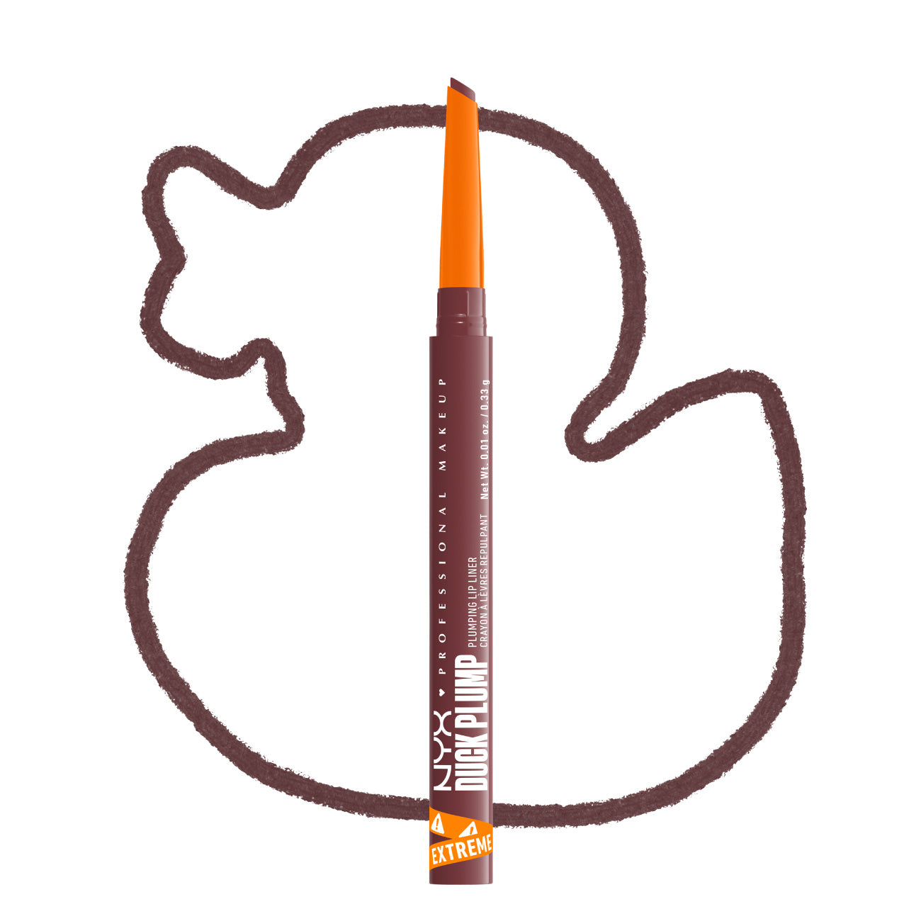 NYX Professional Makeup - Duck Plump Plumping Lip Liner, Up To 10 HR Wear, Matte Finish, | MazenOnline