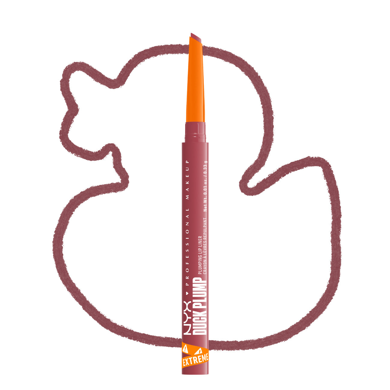 NYX Professional Makeup - Duck Plump Plumping Lip Liner, Up To 10 HR Wear, Matte Finish, | MazenOnline