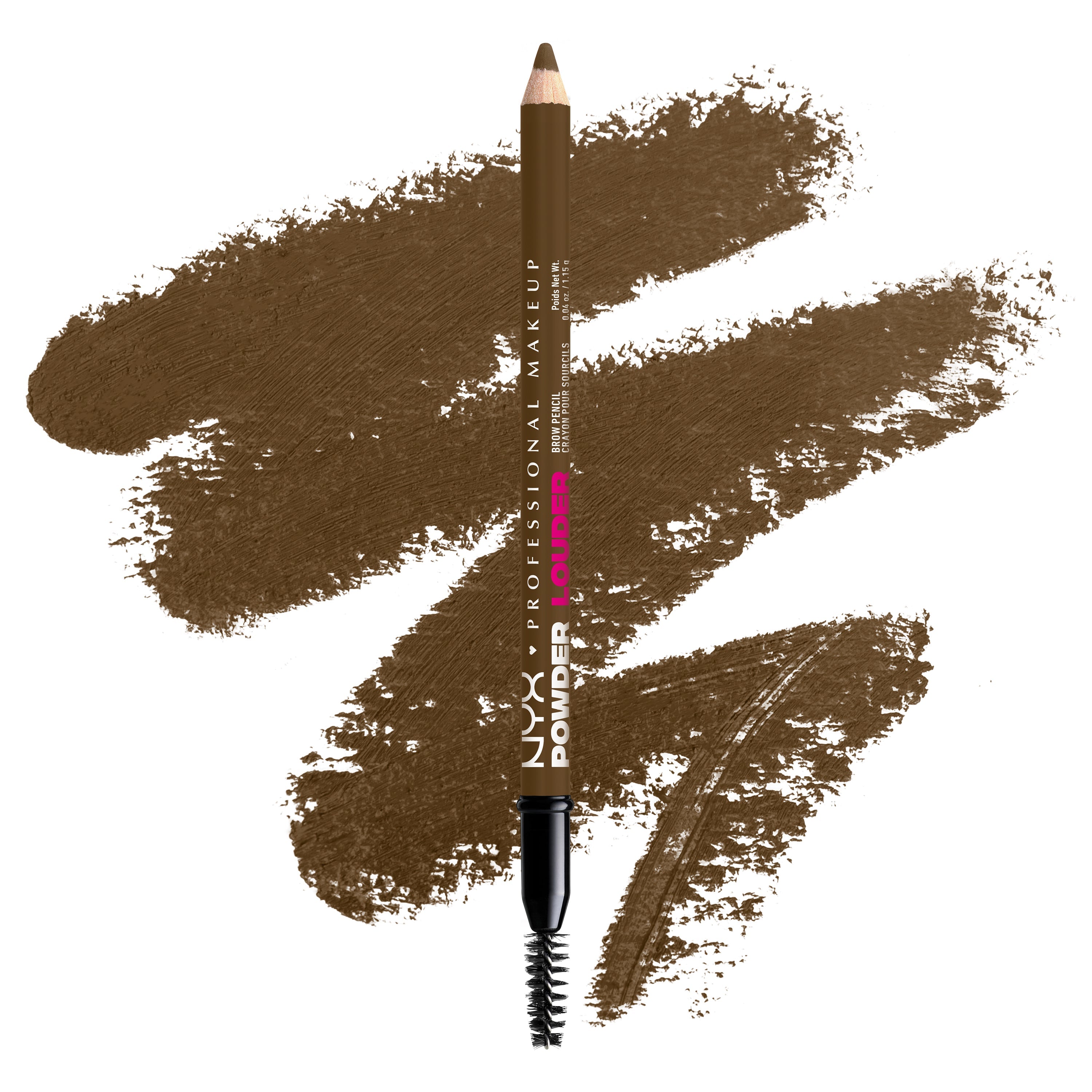 NYX Professional Makeup - Powder Louder, Brow Pencil, 12Hr Wear, Buildable Micro-Fibers | MazenOnline