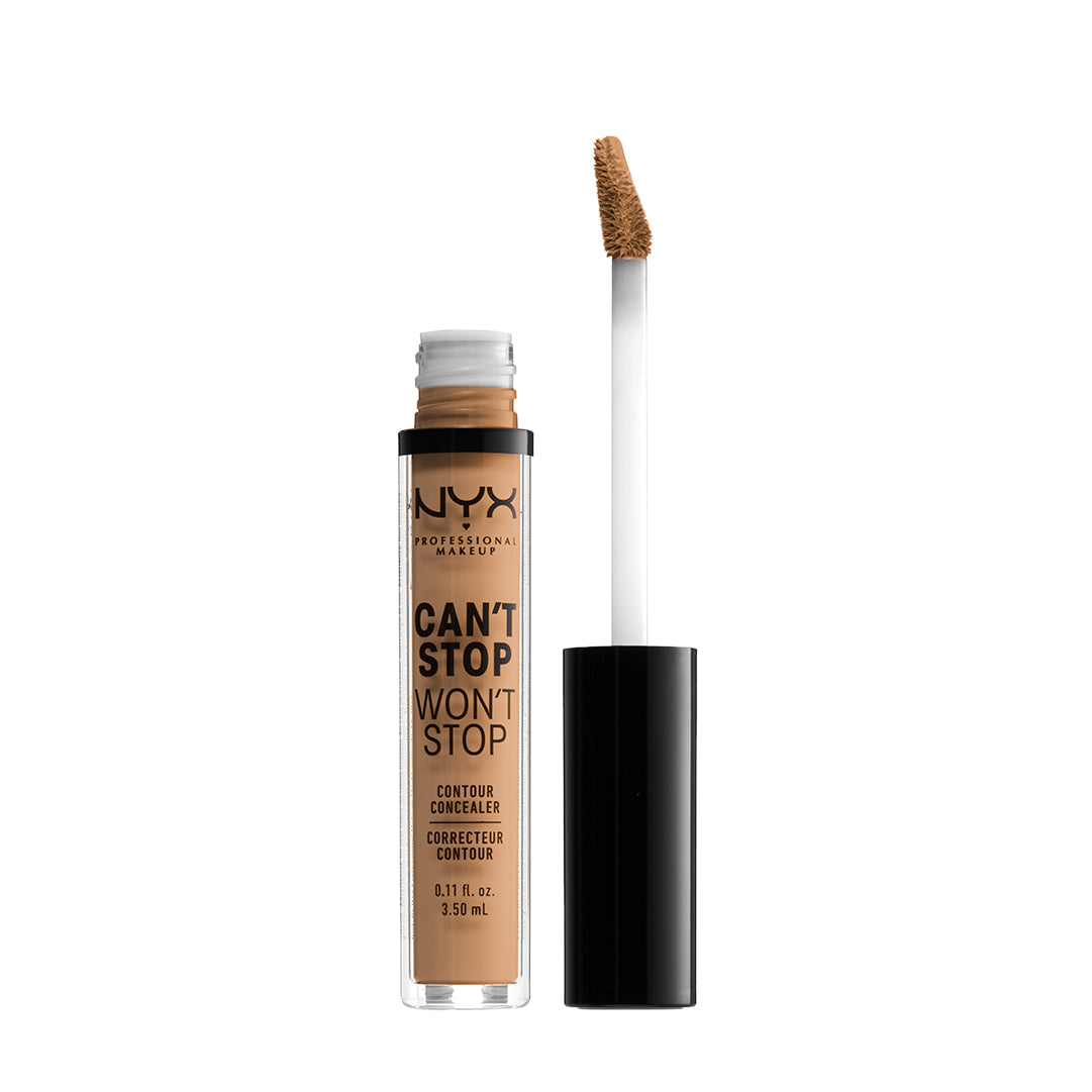 NYX Professional Makeup - Can't Stop Won't Stop Contour Concealer, 24H Full Coverage Matte Finish | MazenOnline