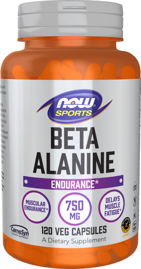 Now - Beta-Alanine 750 mg Veg Capsules | MazenOnline
